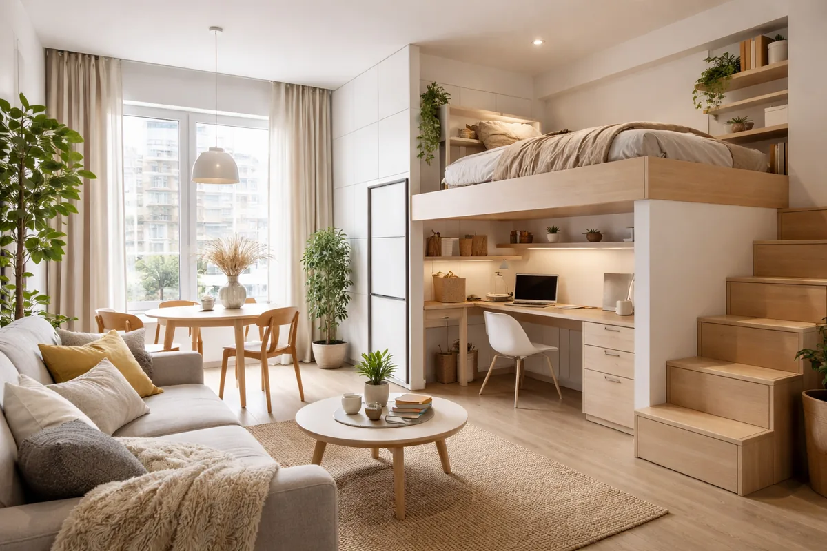 Comment optimiser l'espace dans un petit appartement moderne