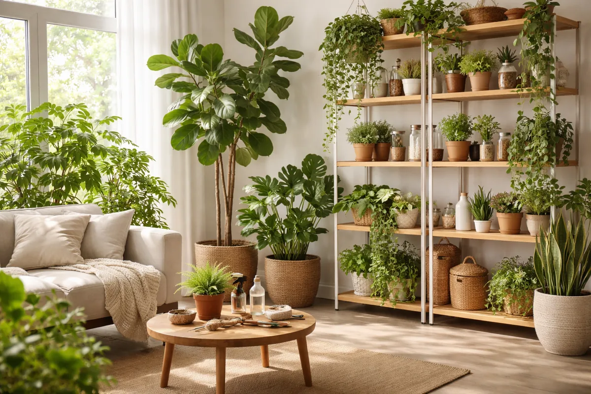 Comment créer un jardin d'intérieur éco-responsable et esthétique