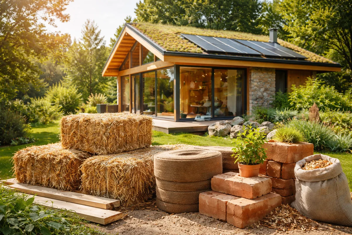 Quels matériaux choisir pour une construction écologique de maison